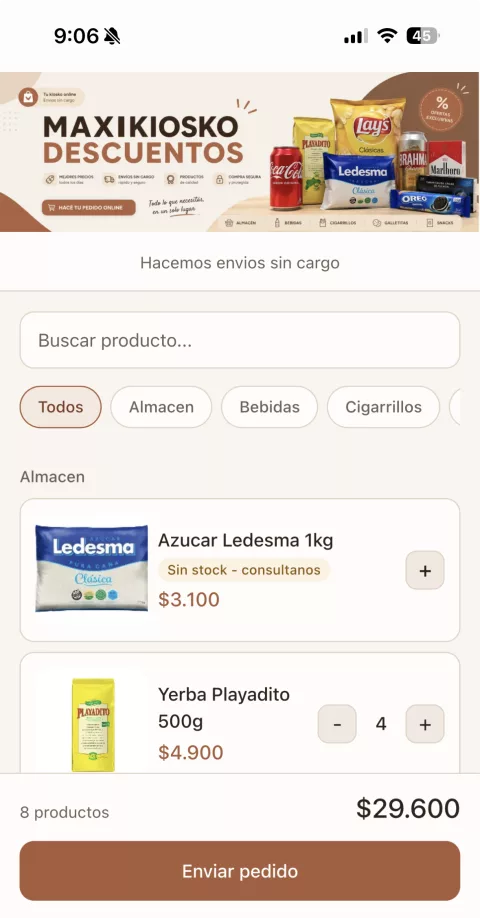 Tienda online